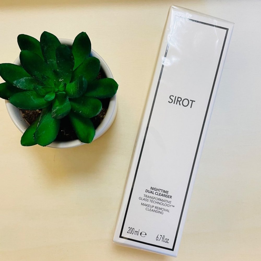 Sirot Nighttime Dual 2-in-1 Makeup Removal Cleanser New for Women 6.7 oz